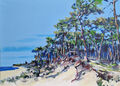 Weststrand, Gemälde Nr. 2267