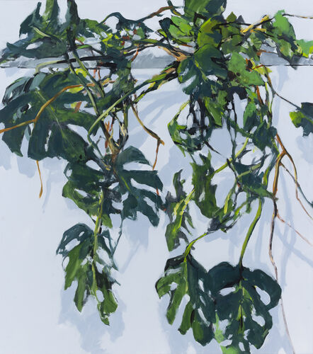 Monstera, Werknr. 1916 / Acryl auf Leinwand