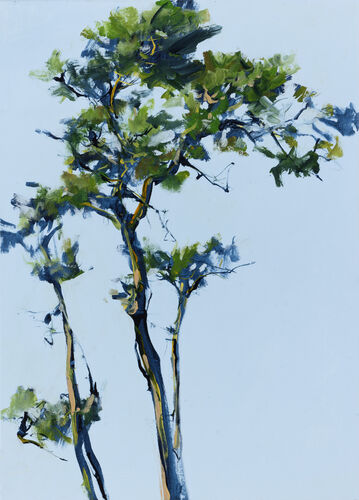 Kiefern, Gemälde 3463 / Acryl auf Leinwand